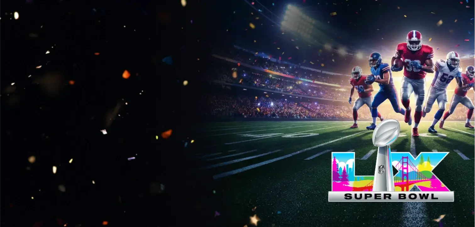 Football players on field